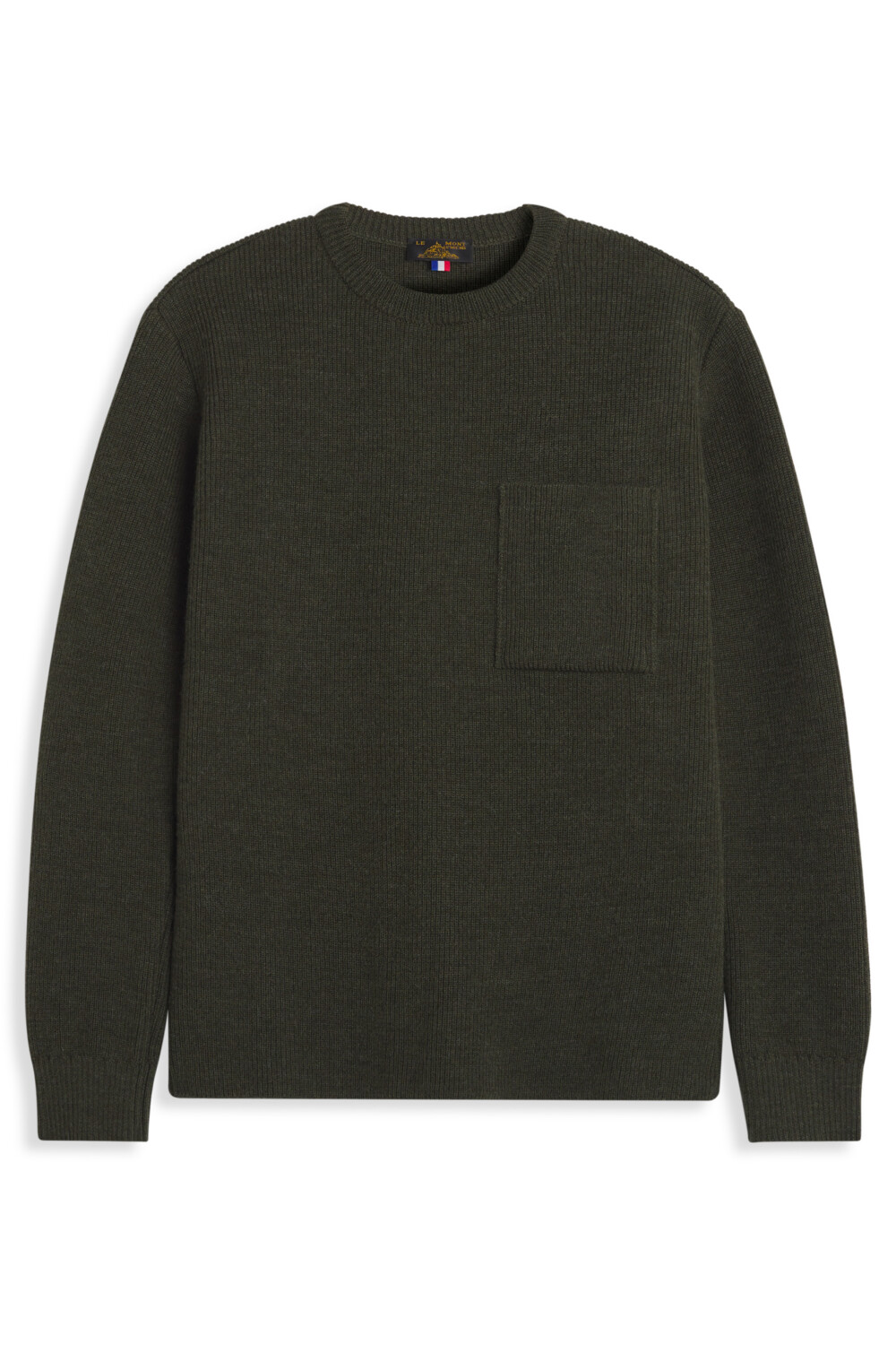 Salaun - Virgin wool sweater - S, KAKI