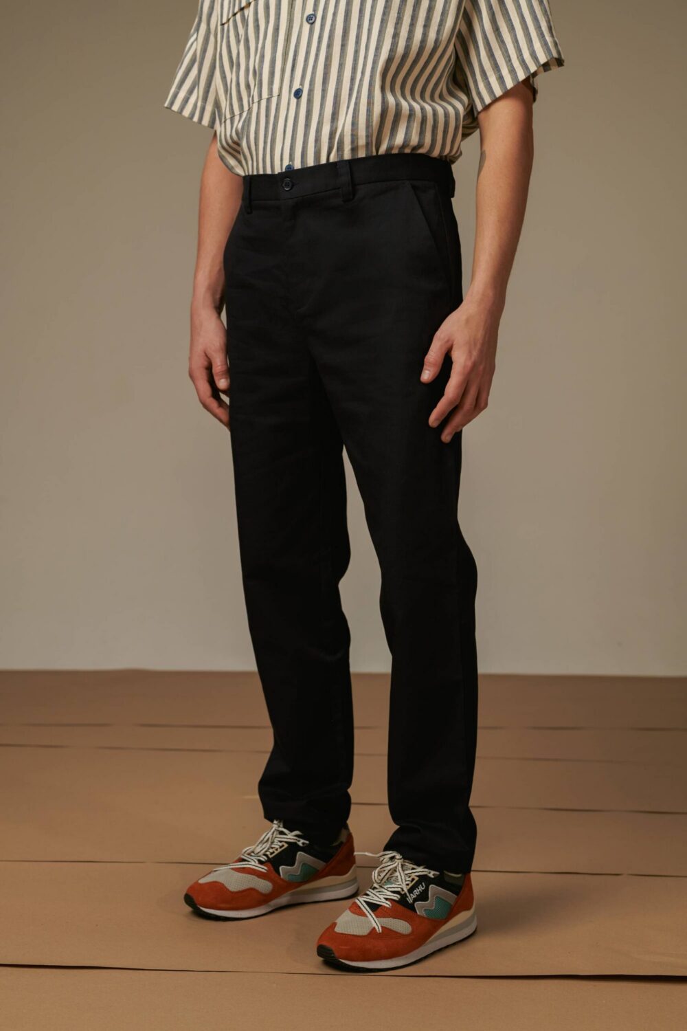 PANTALON EN TWILL PILONE - S, MARINE