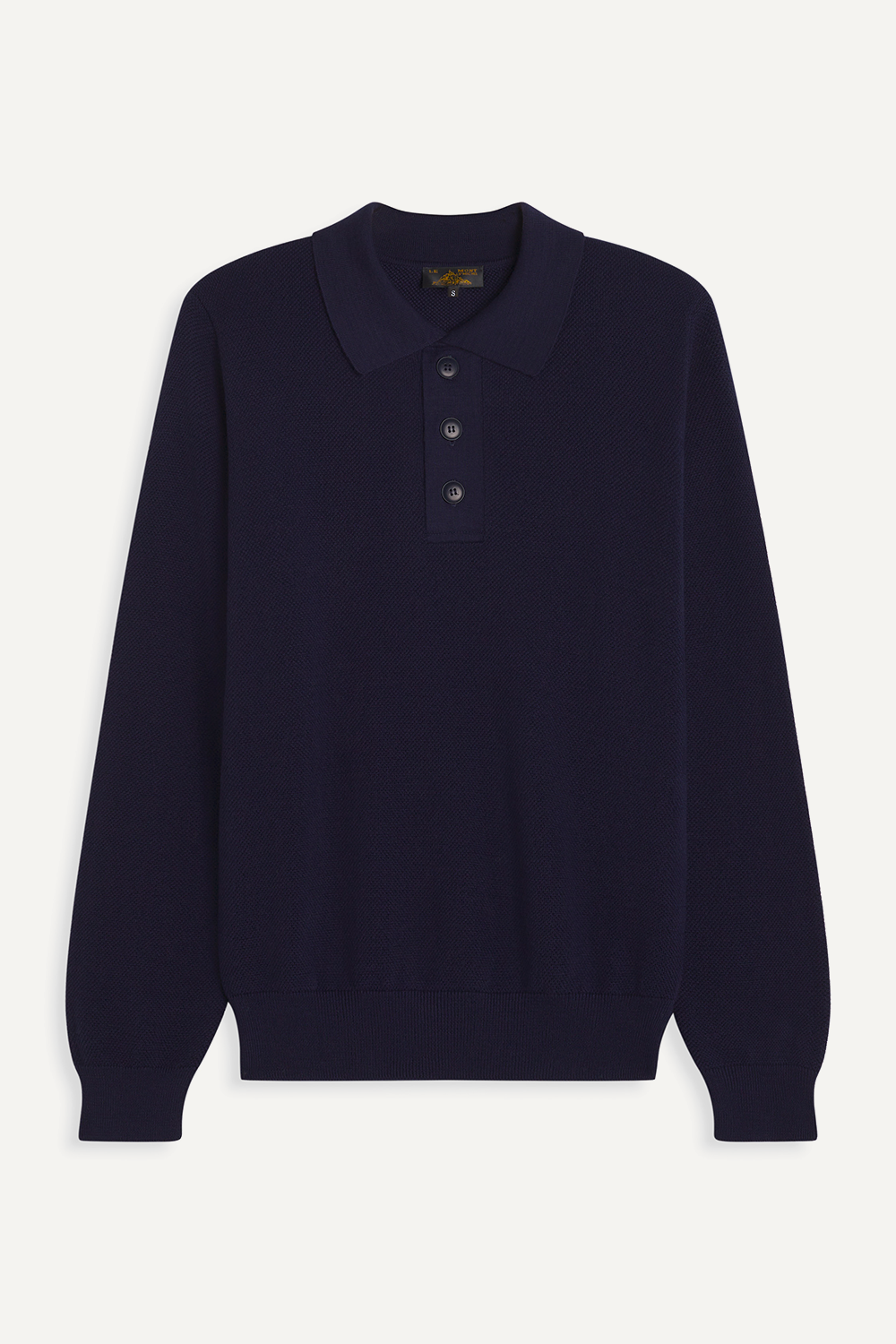 STANNY - PULL EN LAINE MÉRINOS - XXL, MARINE