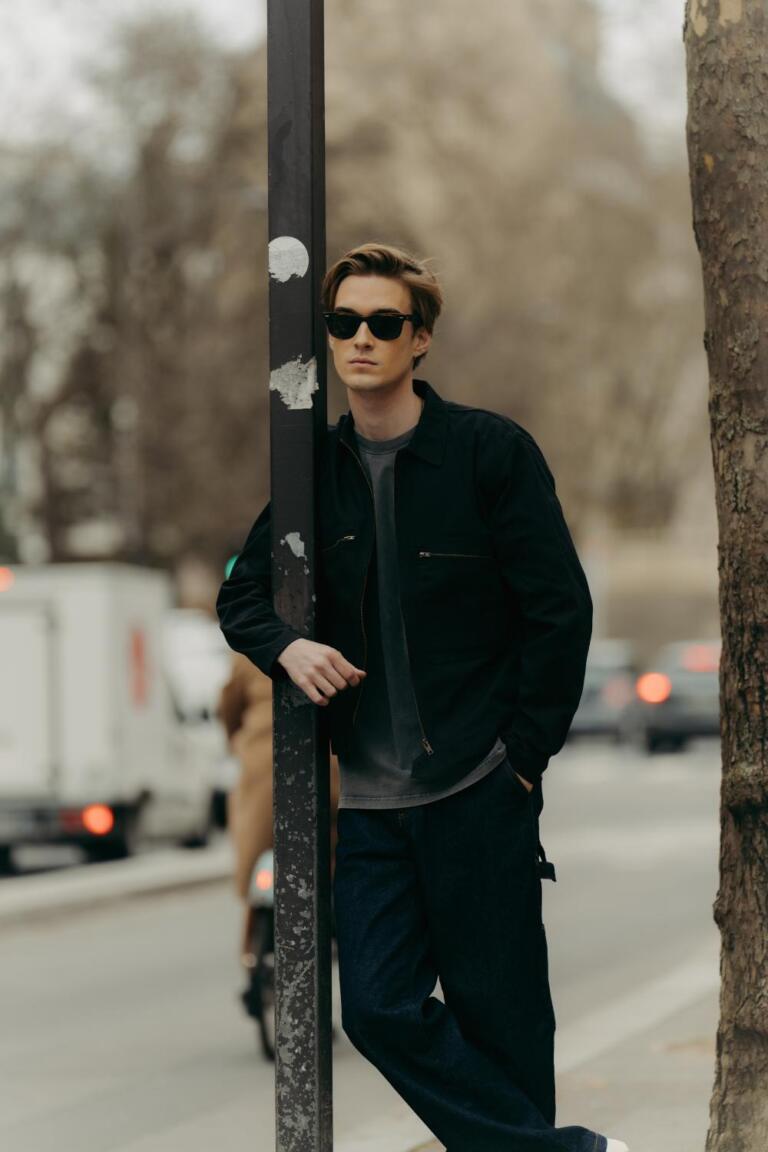 Volin - Bombers Jacket - BLACK, seconde vue