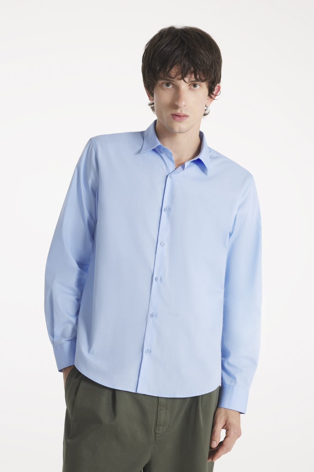 CAMI - CHEMISE EN POPELINE - XL, BLEU