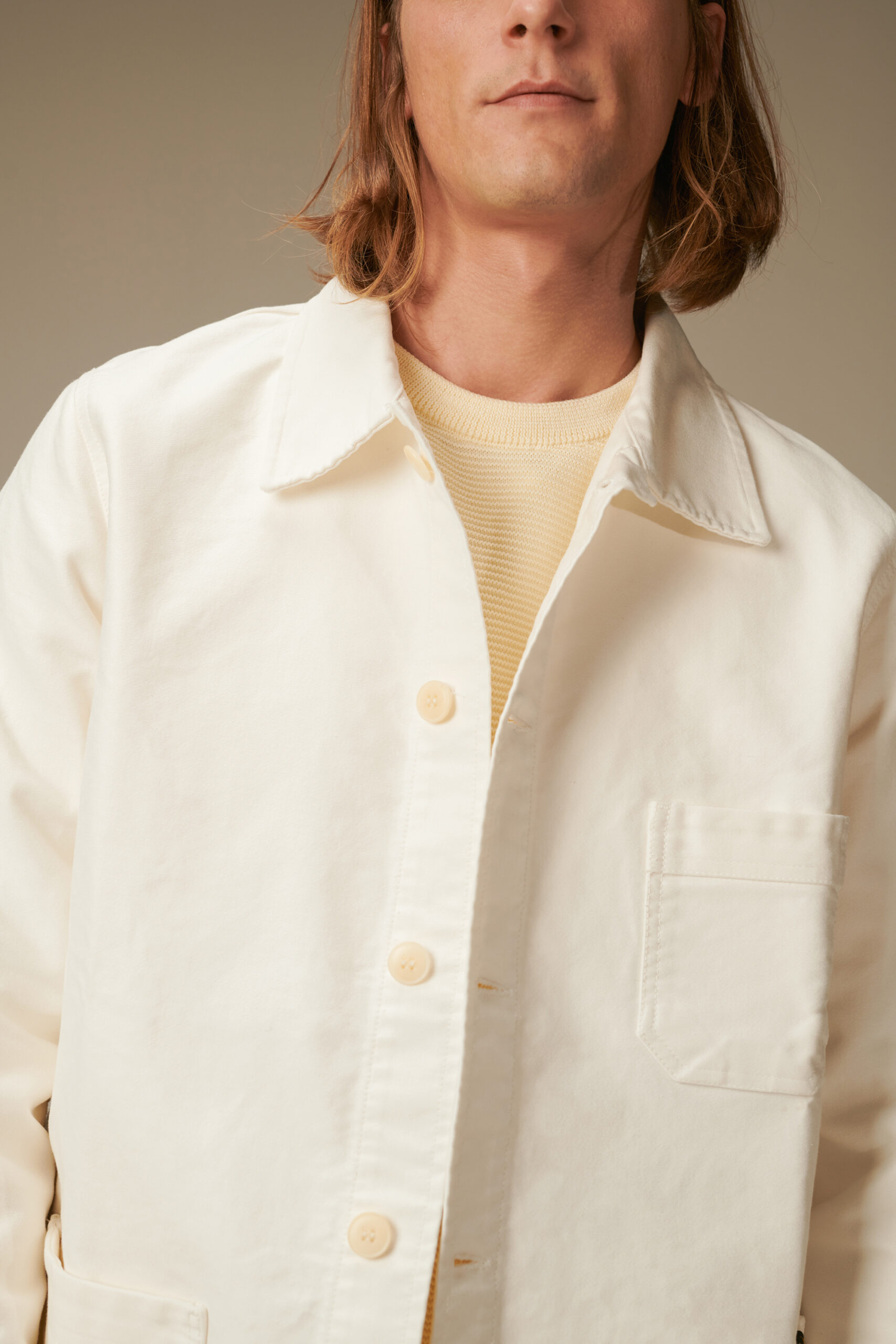 La Véritable Veste de Travail - ECRU, seconde vue