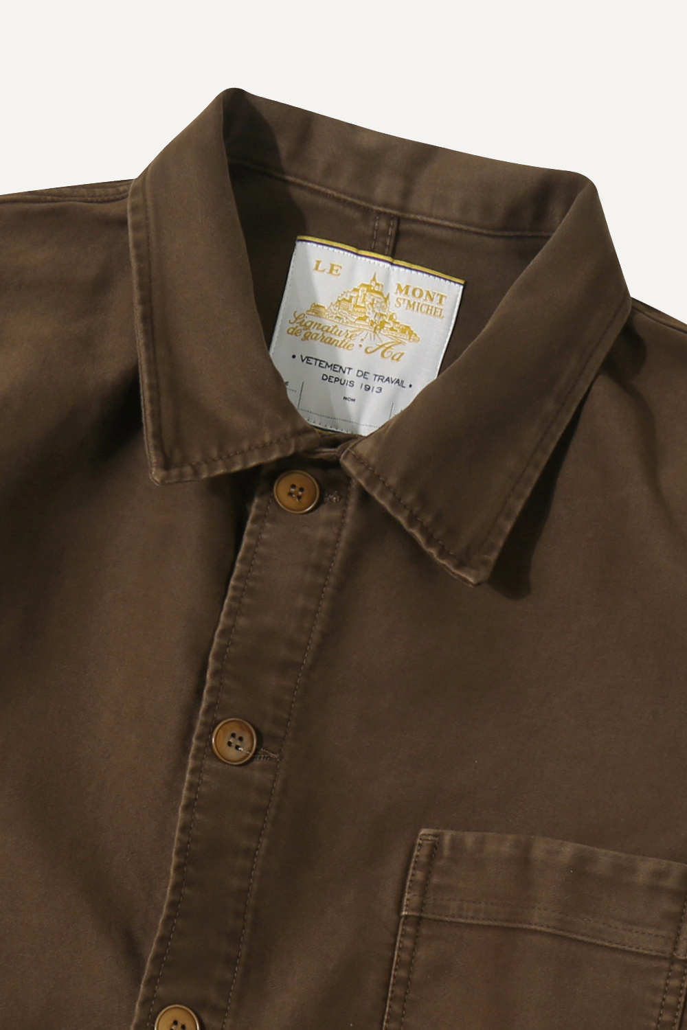 La Véritable Veste de Travail - MARRON, seconde vue