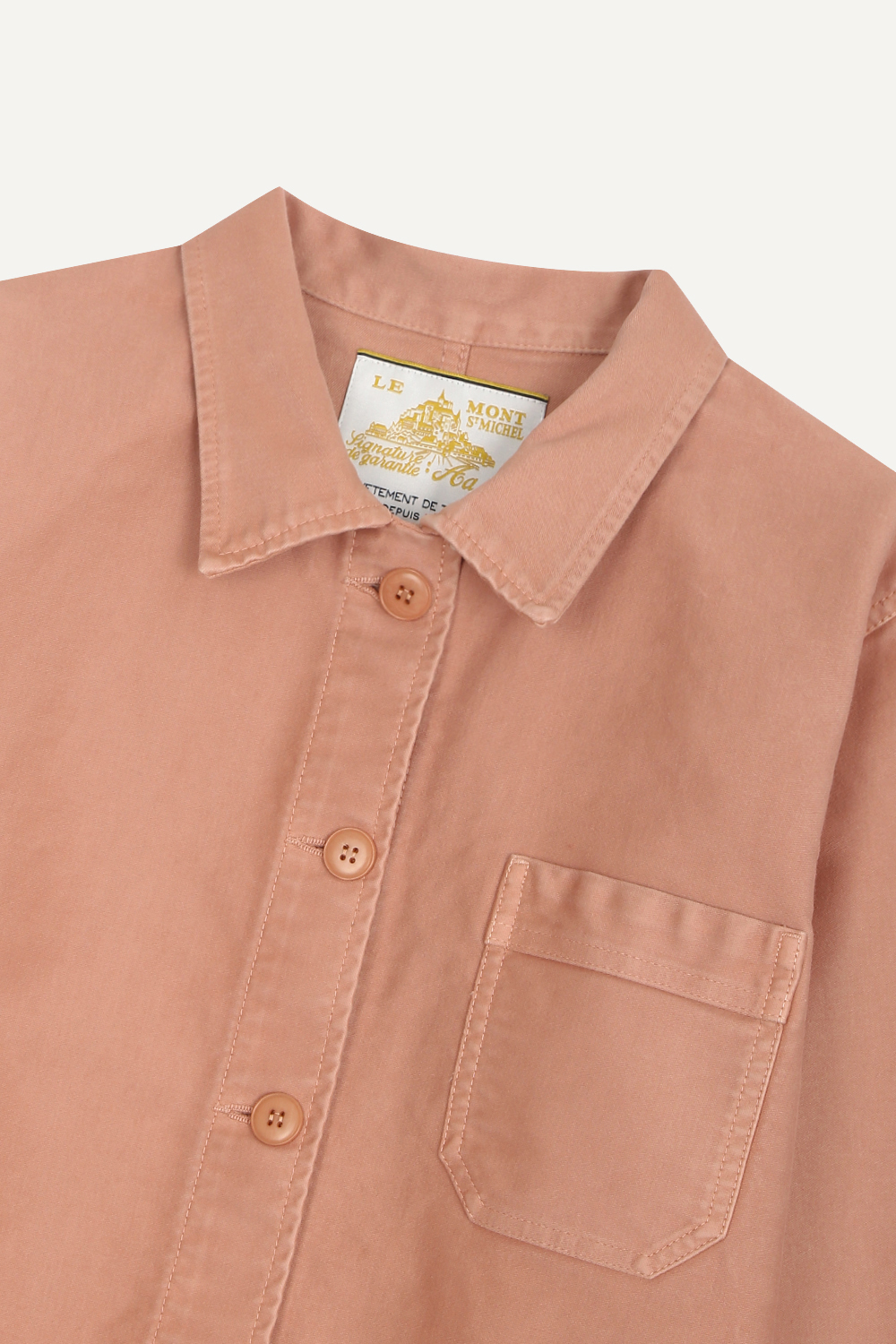 La Véritable Veste de Travail - VIEUX ROSE, seconde vue