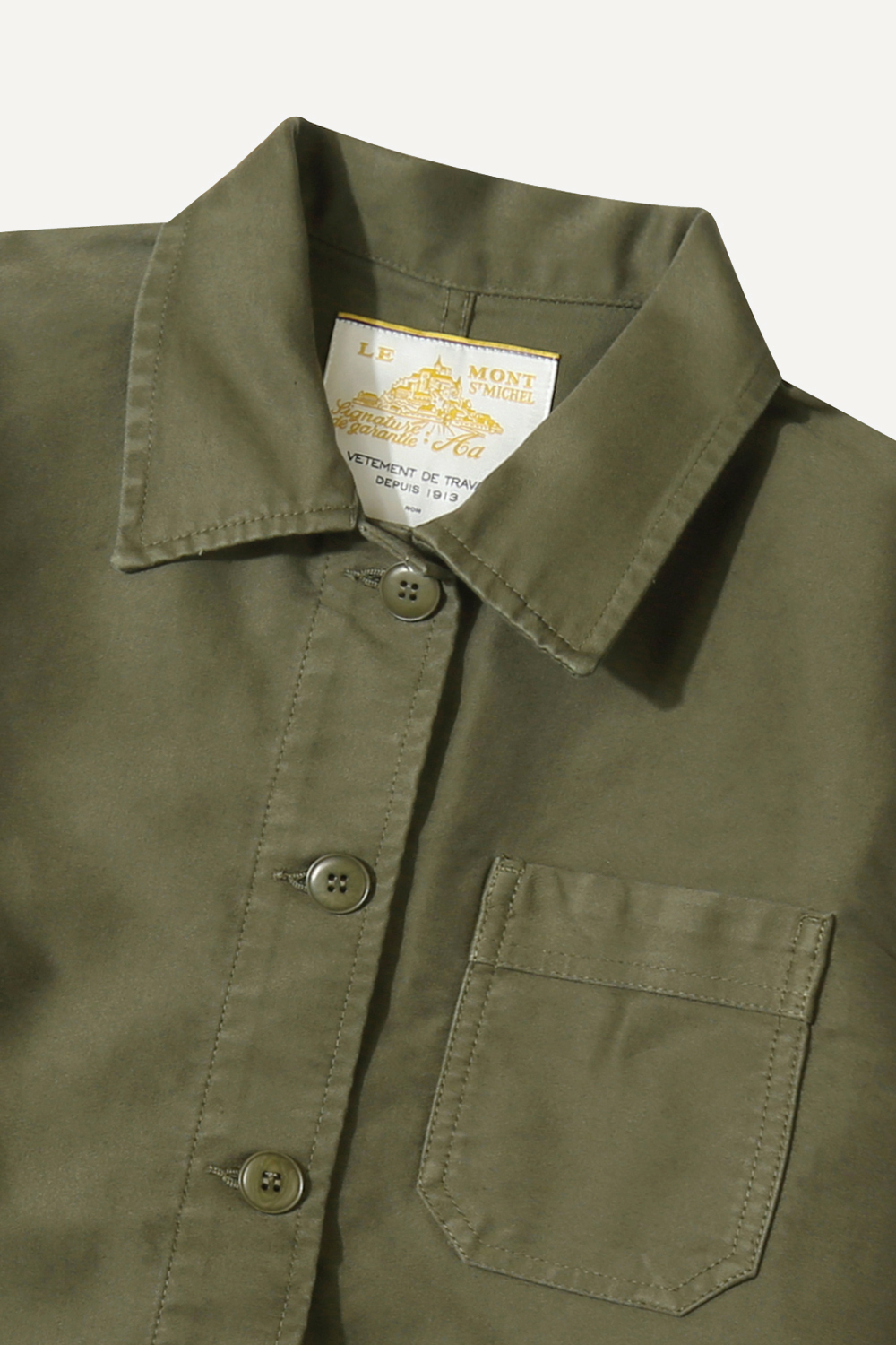 The Real Work Jacket - KAKI, seconde vue