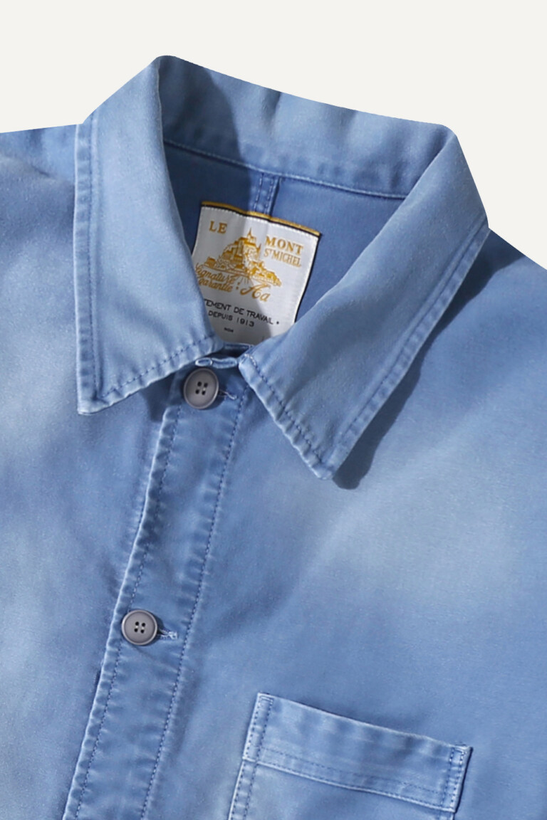 Vintage Washed work jacket - BLUE, seconde vue