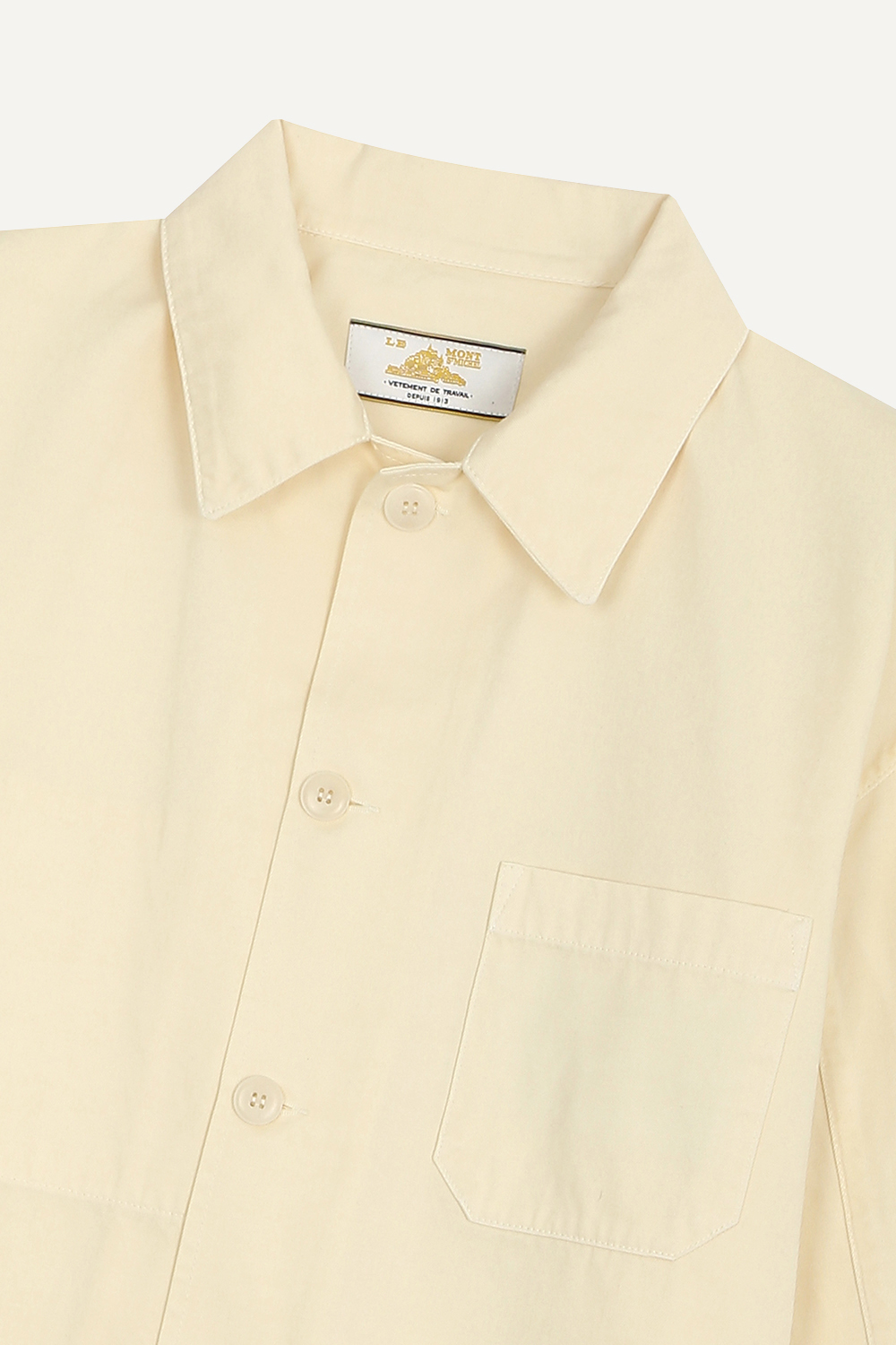 Gabardine work jacket - IVORY, seconde vue