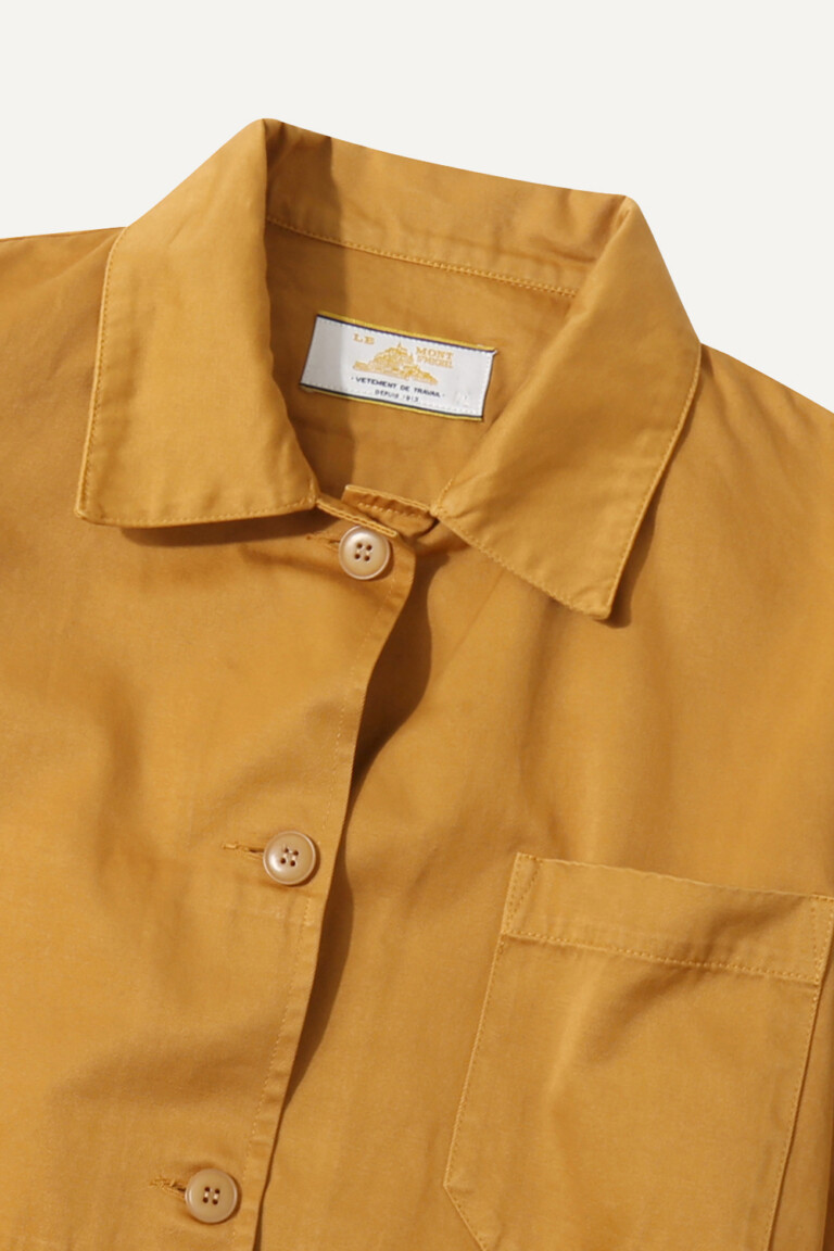 Gabardine work jacket - CAMEL, seconde vue