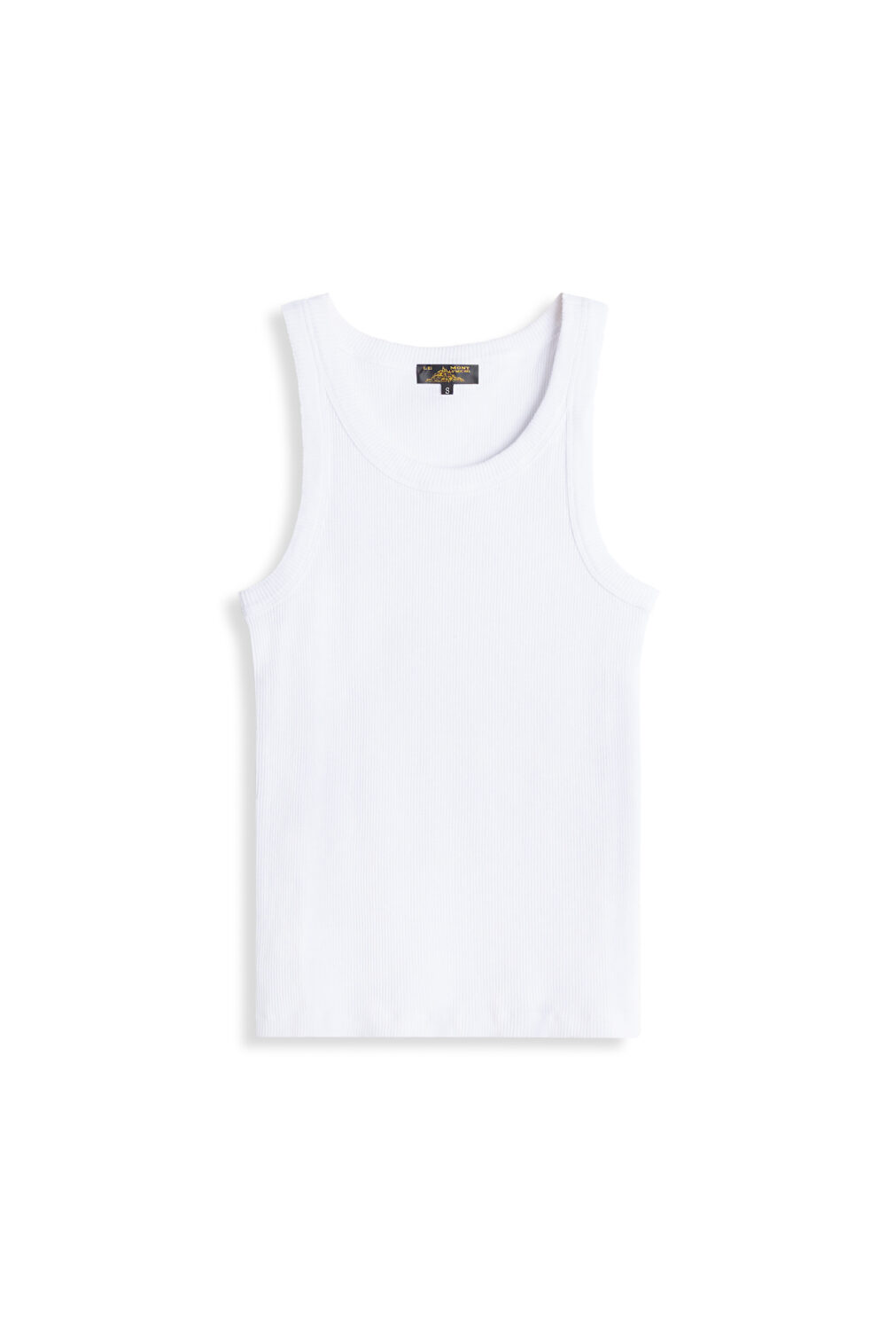 TAISSY - COTTON TANK TOP - XS, OFFWHITE