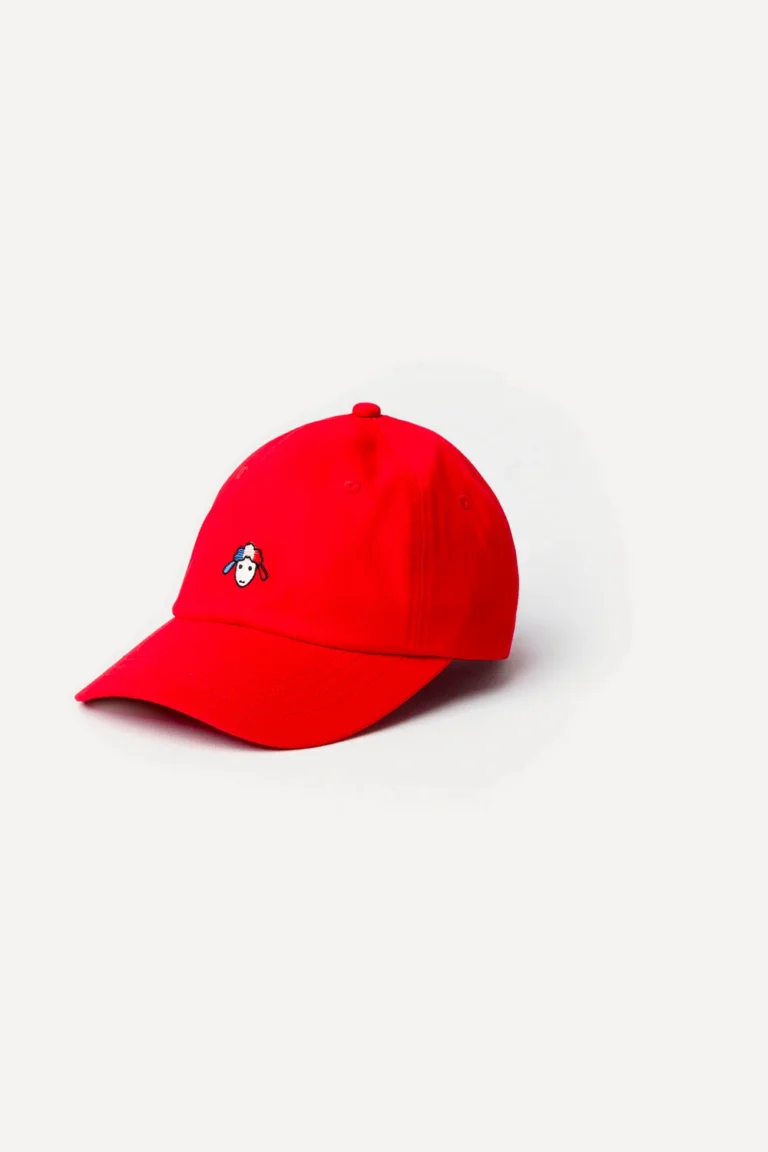 Alex - Casquette Mouton - ROUGE, seconde vue