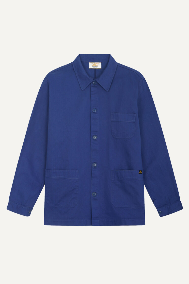 Twill Work Jacket - VIVID BLUE
