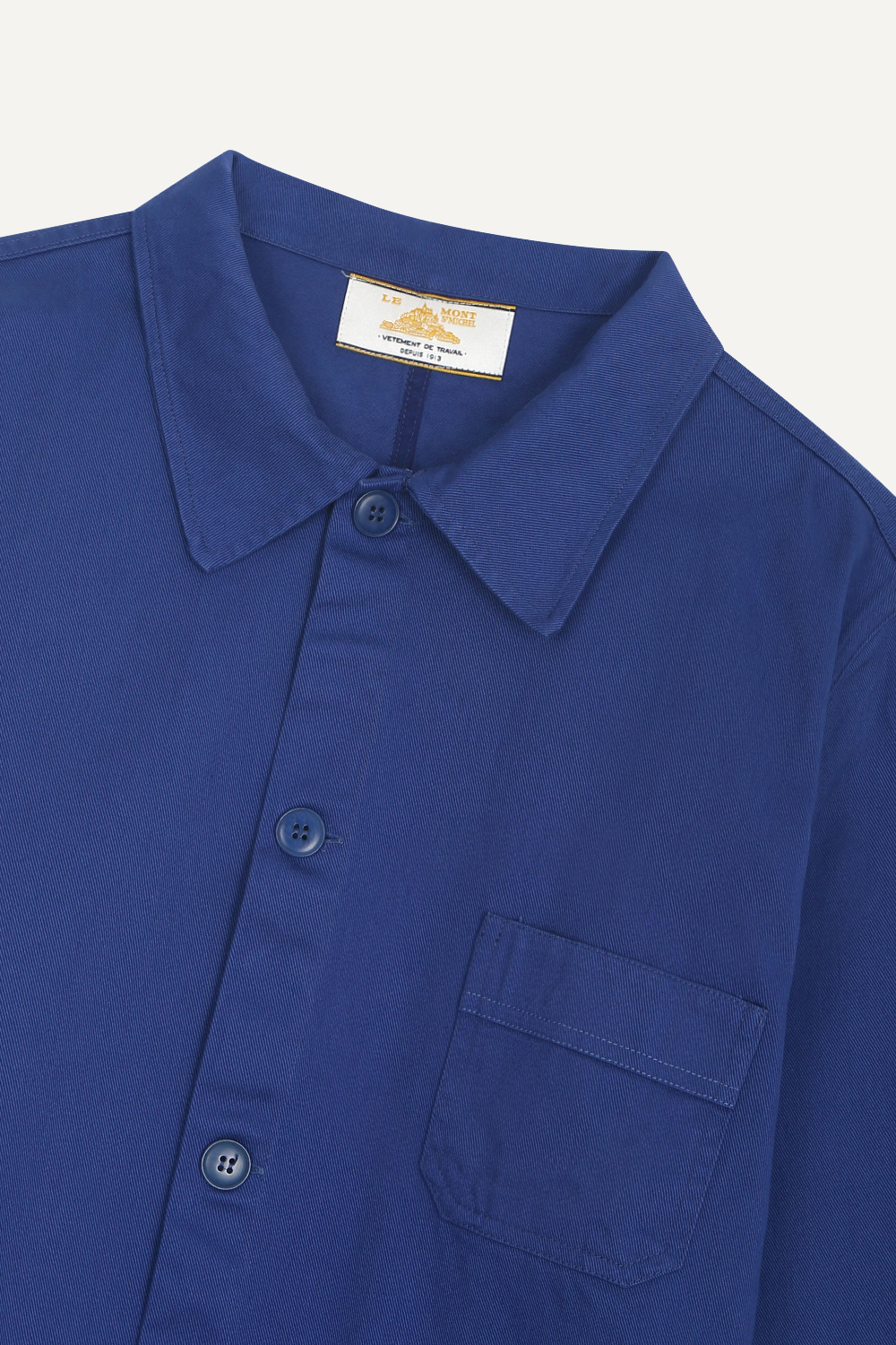 Veste de Travail en sergé - BLEU VIF, seconde vue