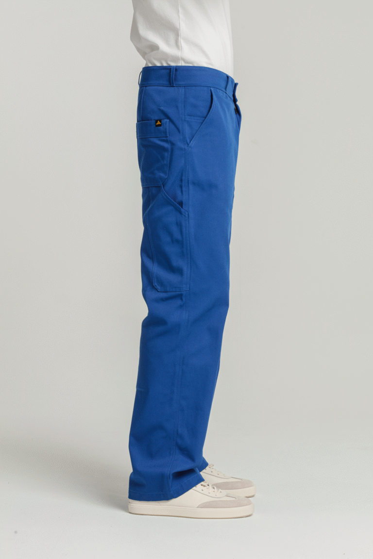 PILENE - CARPENTER PANTS - VIVID BLUE, seconde vue