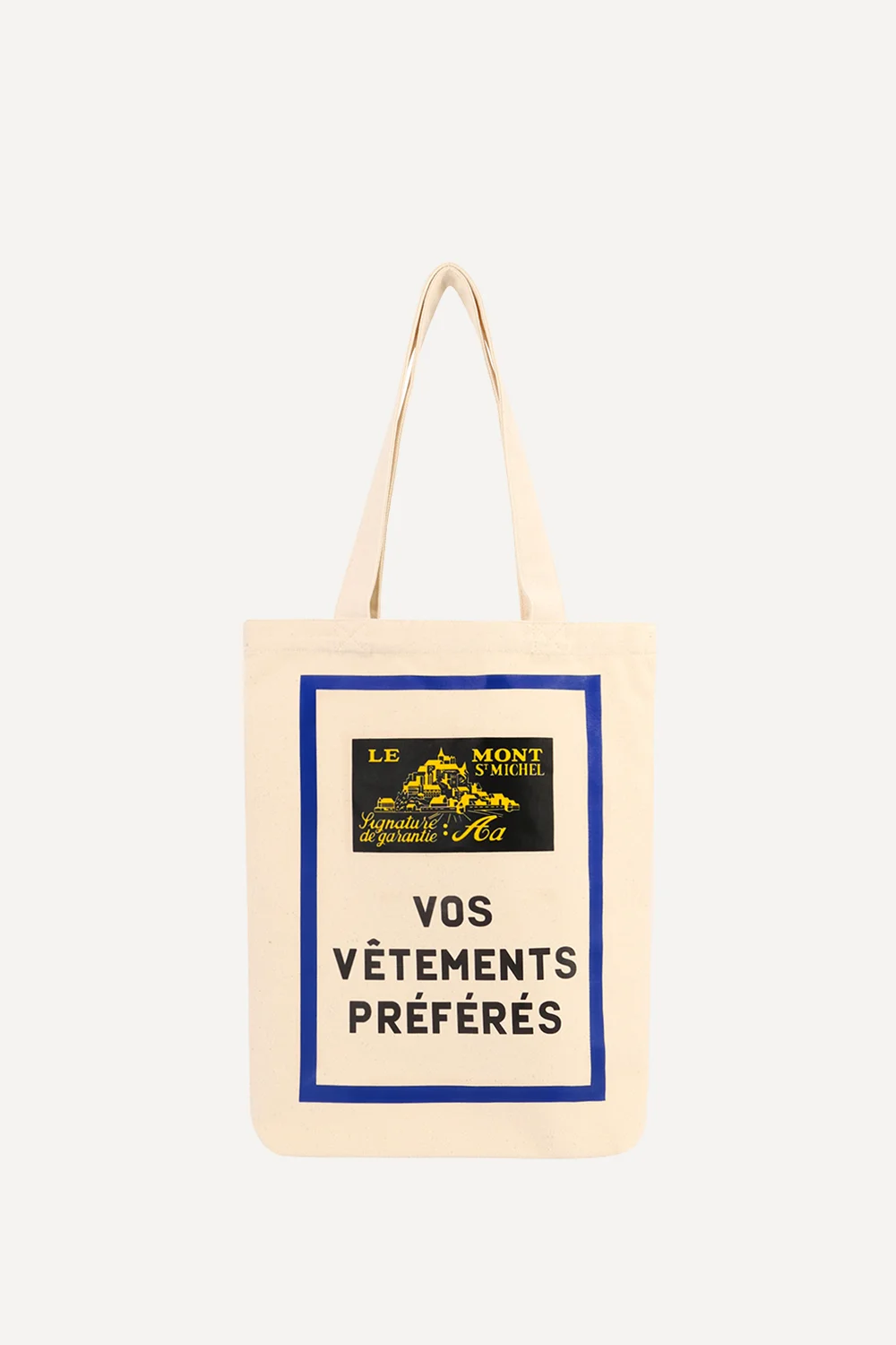 Vintage Tote bag - TU, WHITE