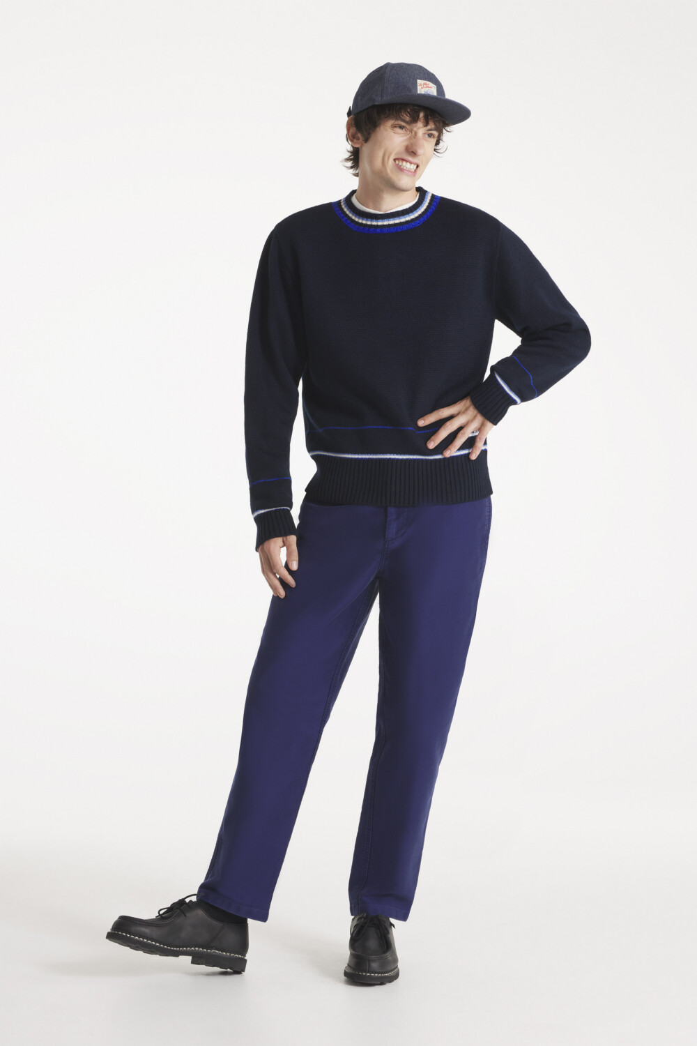 Perig - Pantalon de Travail large - XS, BLEU