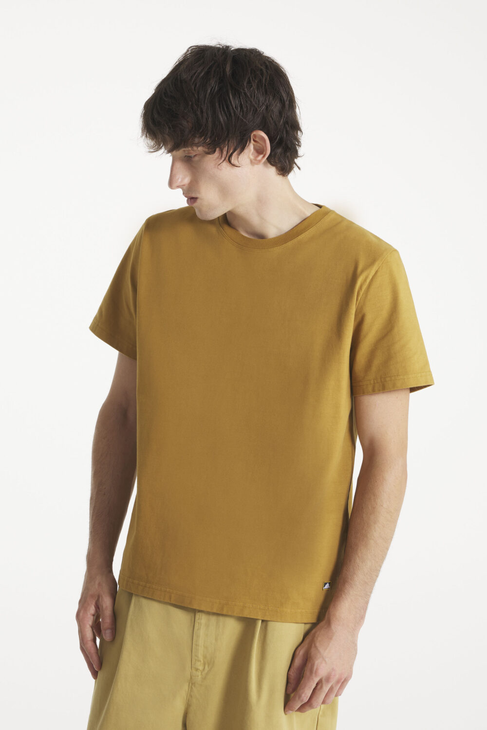 TOBIN - T-SHIRT - S, MARRON
