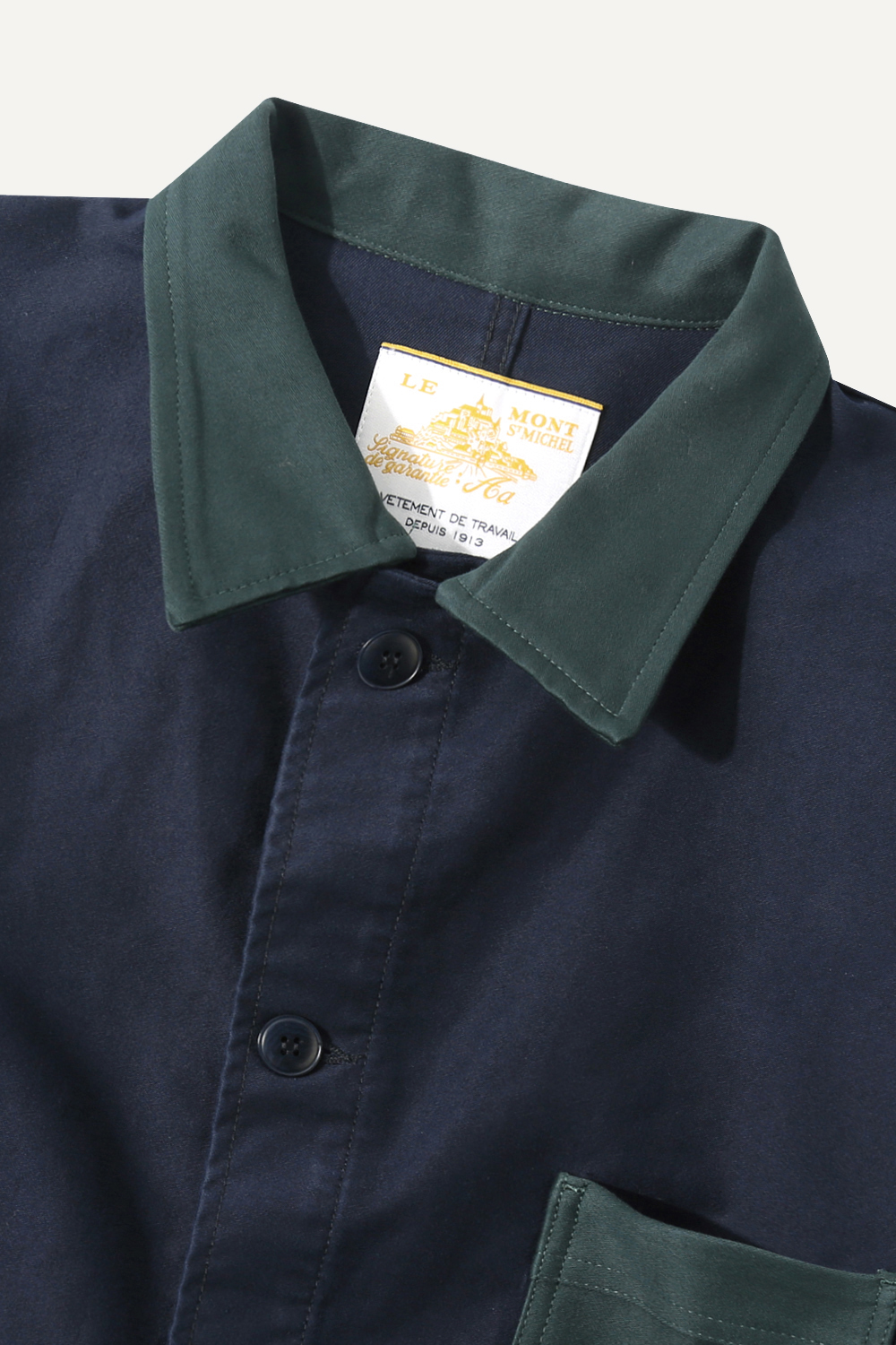 Valoris - Veste de travail bicolore - MARINE, seconde vue