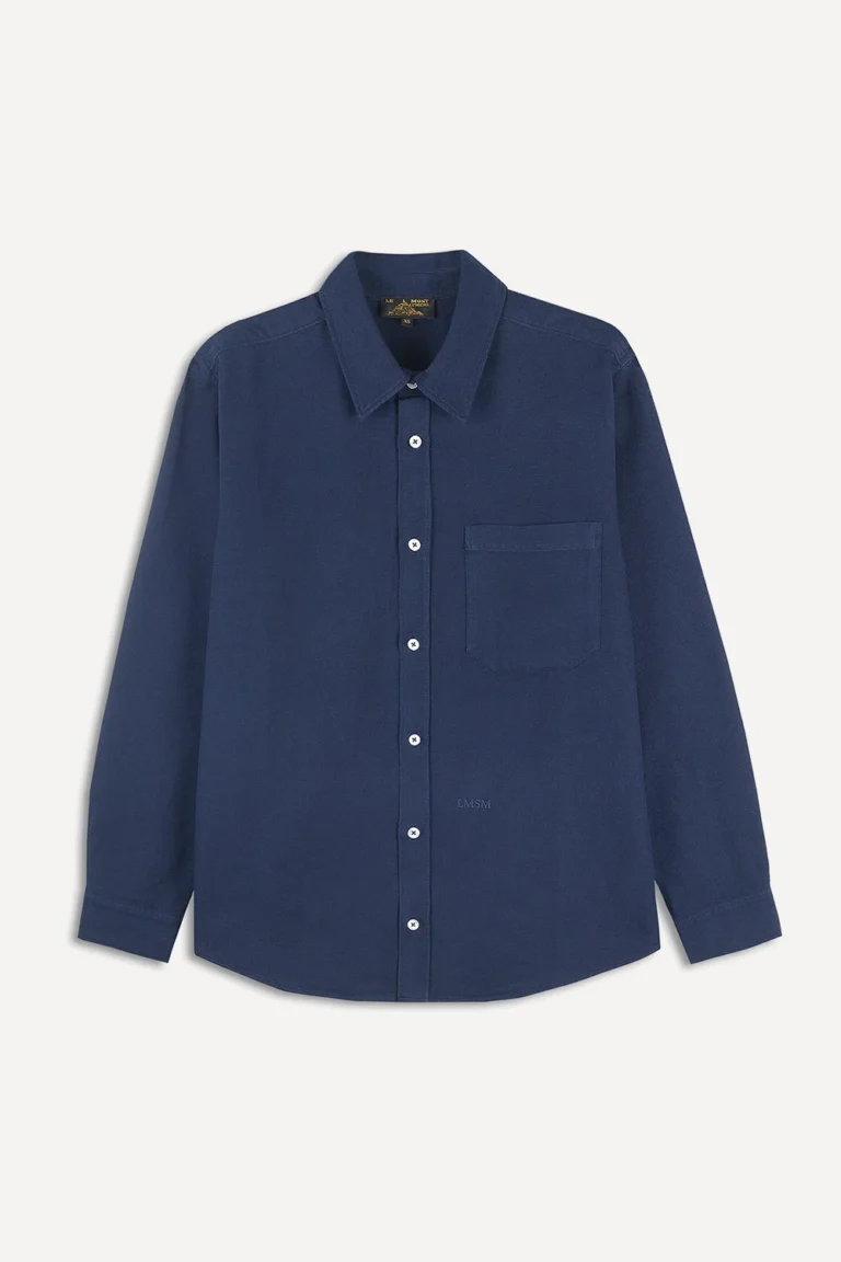Cosmo - Chemise en oxford français - INDIGO