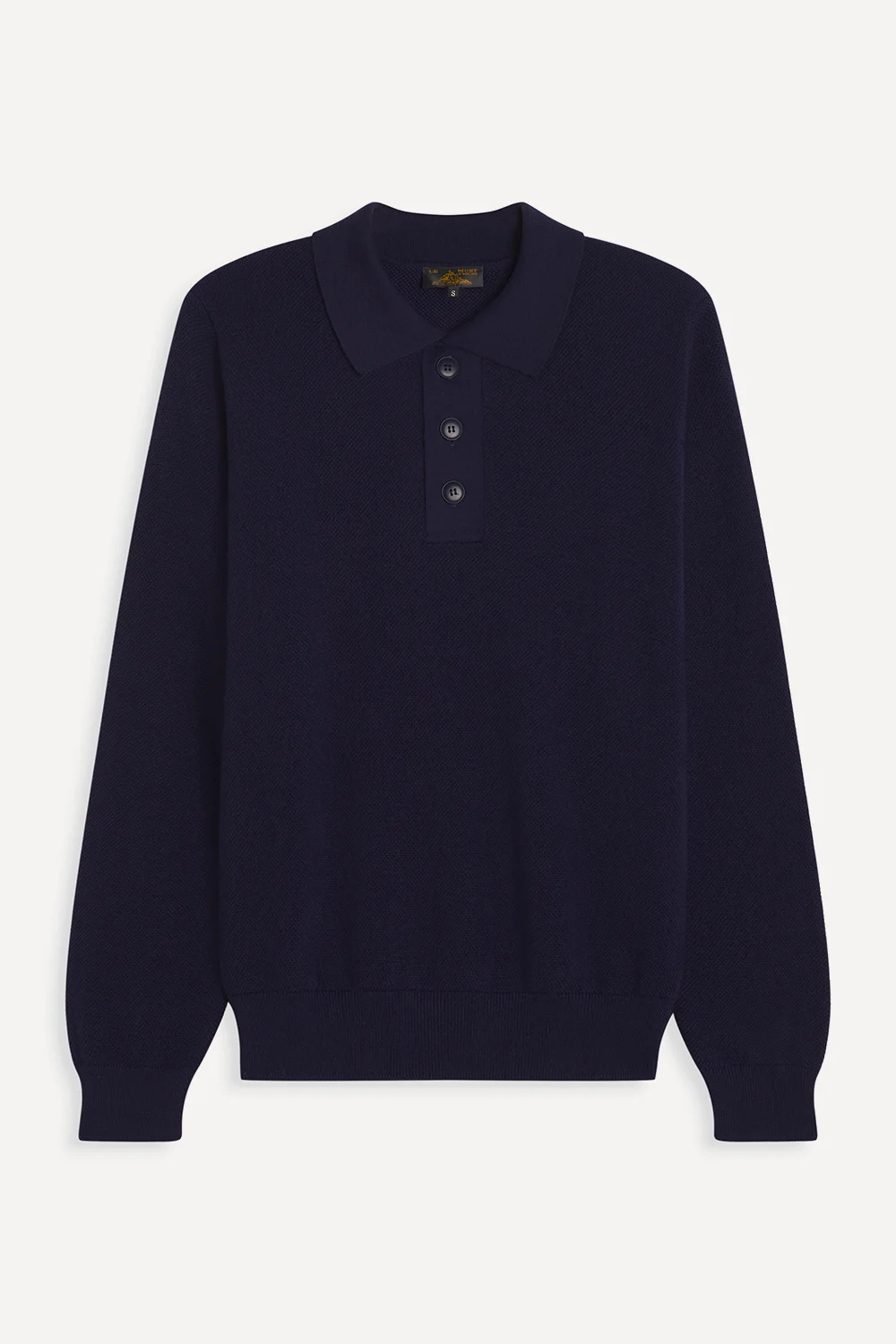 STANNY - PULL EN LAINE MÉRINOS - XS, MARINE