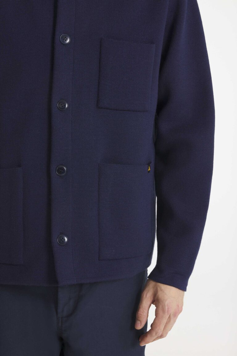 GUINO - CARDIGAN DE TRAVAIL - MARINE, seconde vue