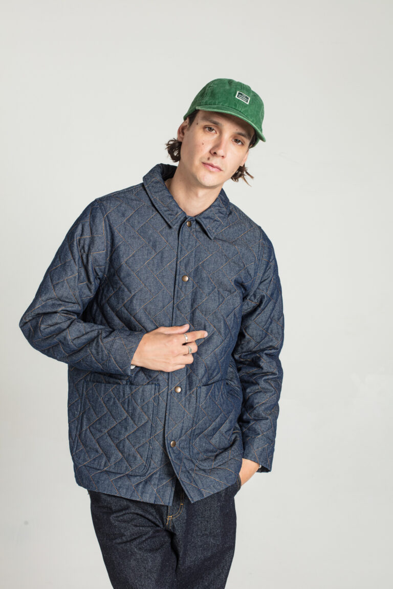 VLADO - VESTE MATELASSÉE EN DENIM - DENIM, seconde vue