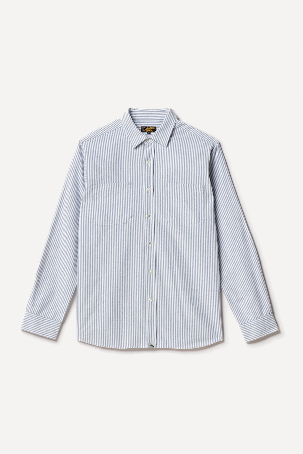 CANTIN - CHEMISE EN OXFORD BROSSÉ - XS, BLEU