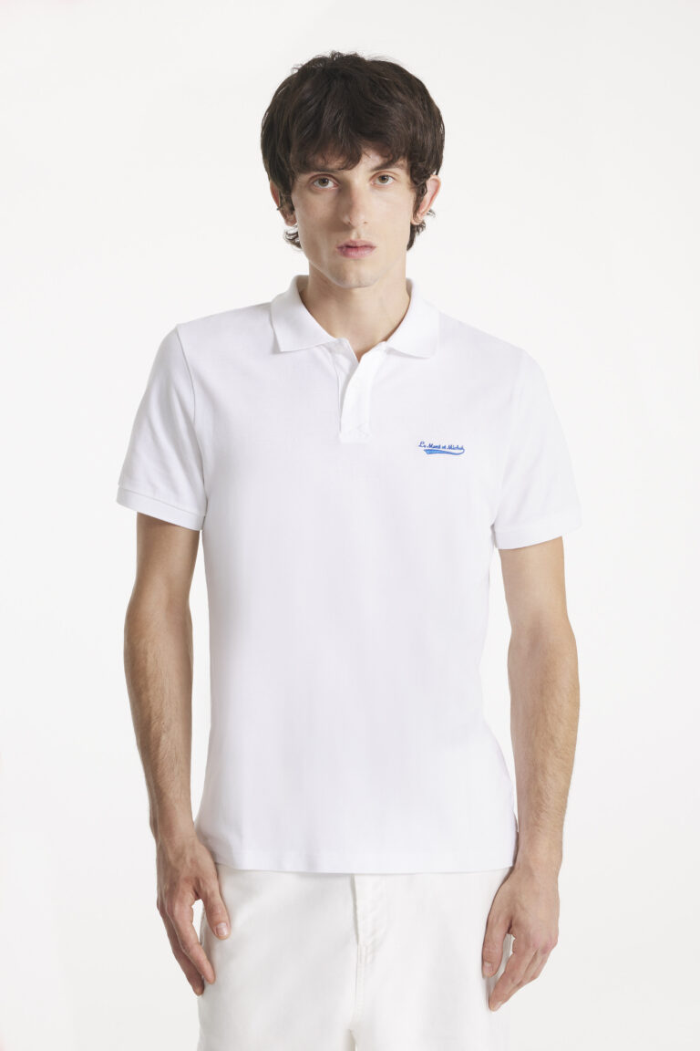 TOUNY - POLO PATCH - BLANC, seconde vue