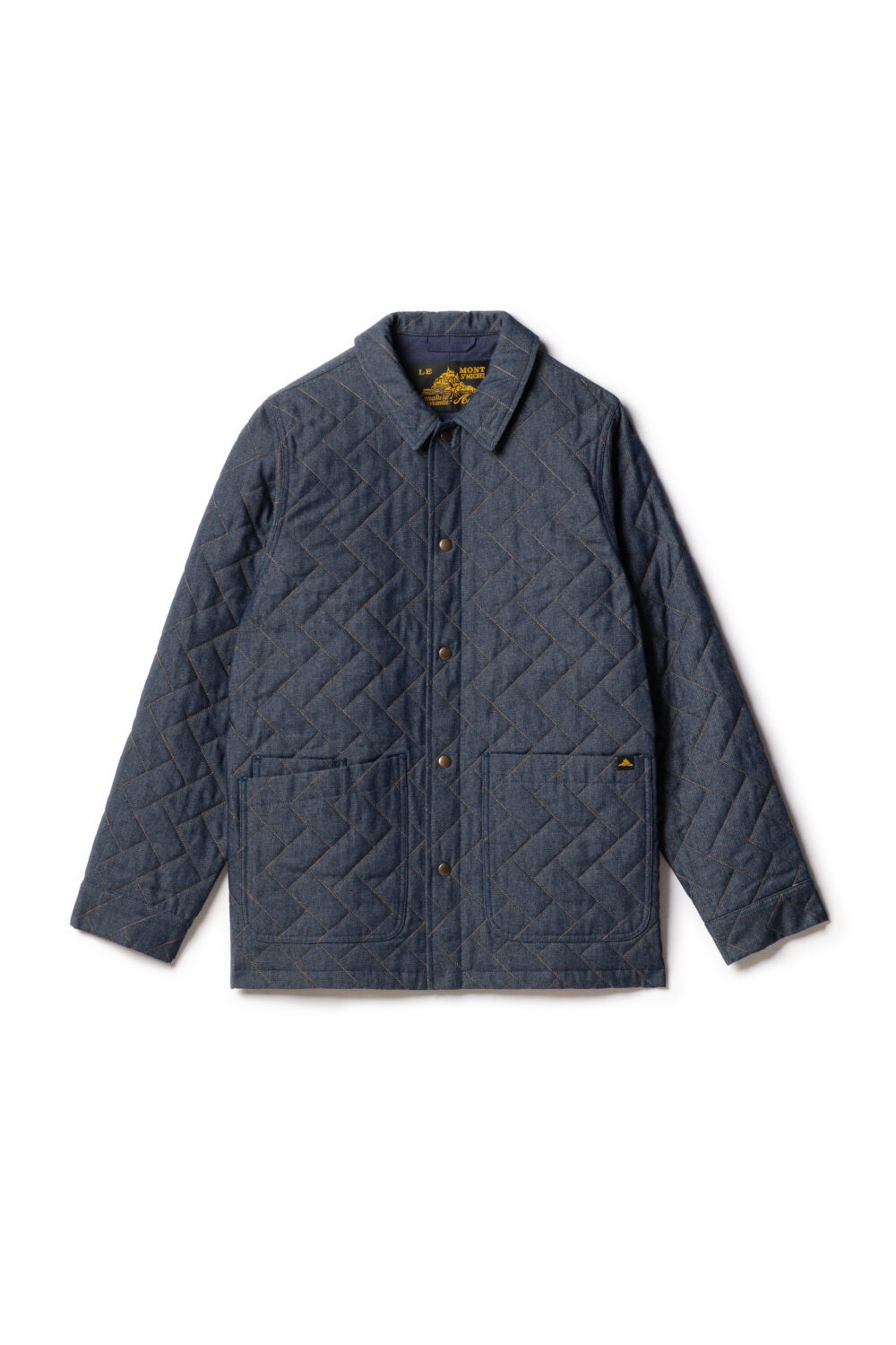 VLADO - VESTE MATELASSÉE EN DENIM - L, DENIM