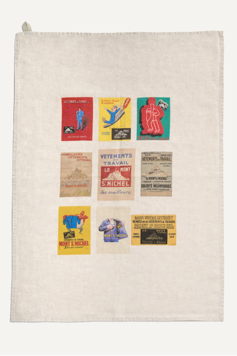 Les Affiches tea towel - Louise Limited Edition