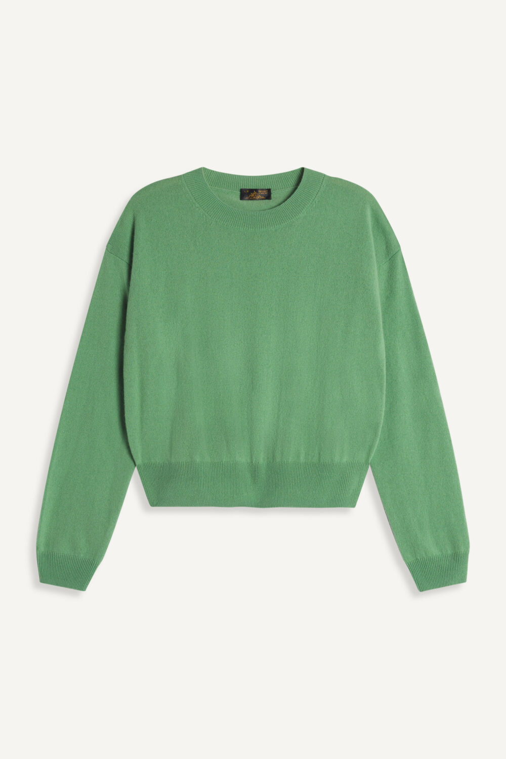 SASHMI - CASHMERE SWEATER - S, GREEN