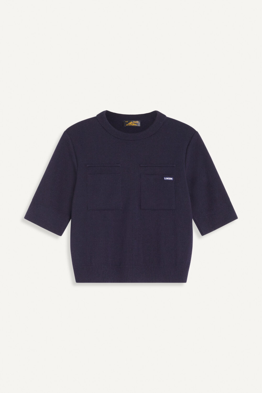SYMONE - MERINO WOOL SWEATER - L, NAVY