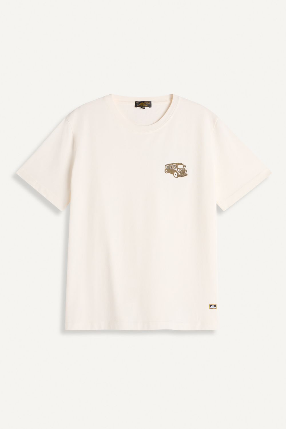 TOPI - T-SHIRT BRODÉ - XXL, ECRU