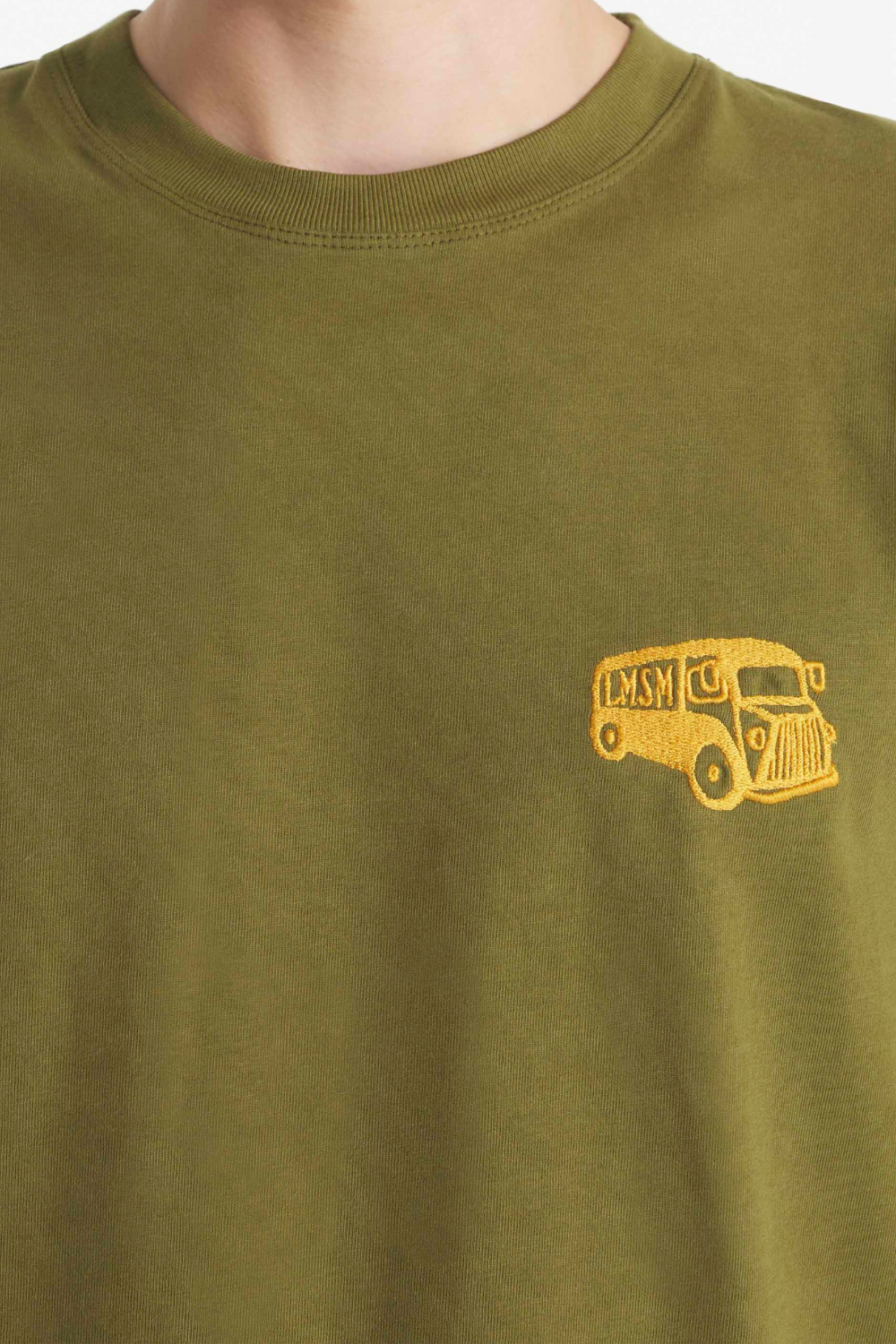 TOPI - T-SHIRT BRODÉ - S, army