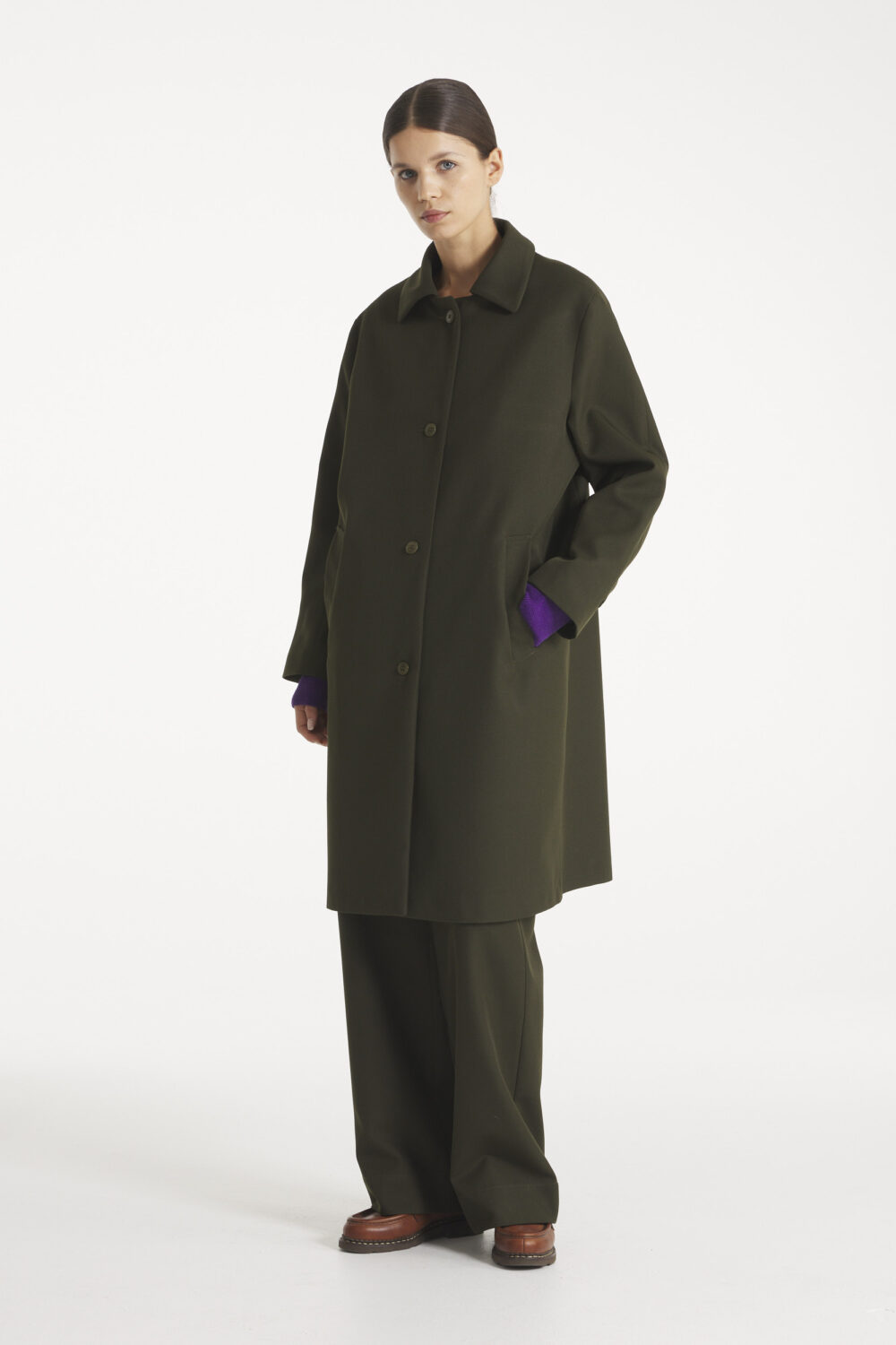 MAGIC - TRENCH EN LAINE - 38, sable