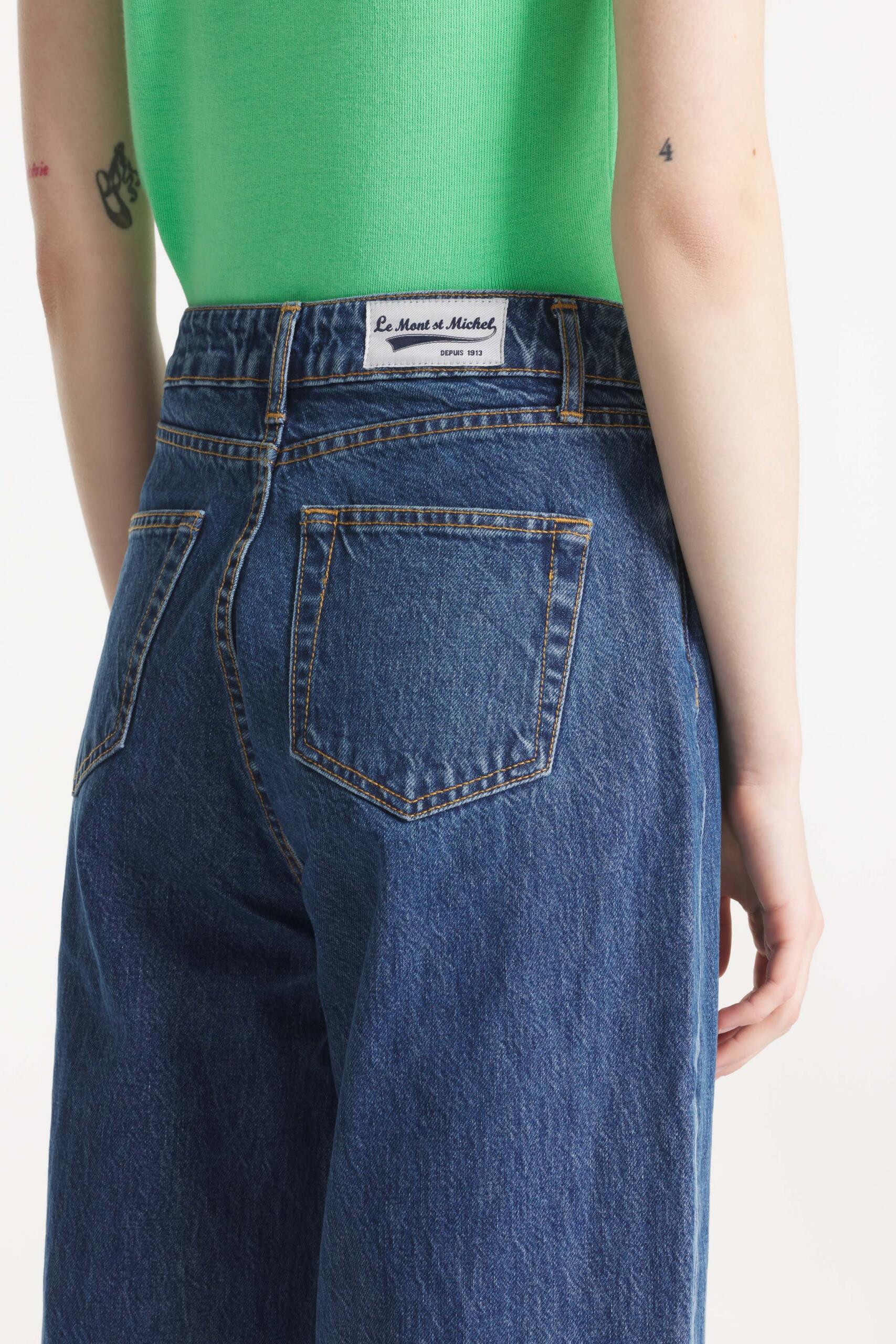 PATRICIA - PANTALON EN DENIM - 34, DENIM