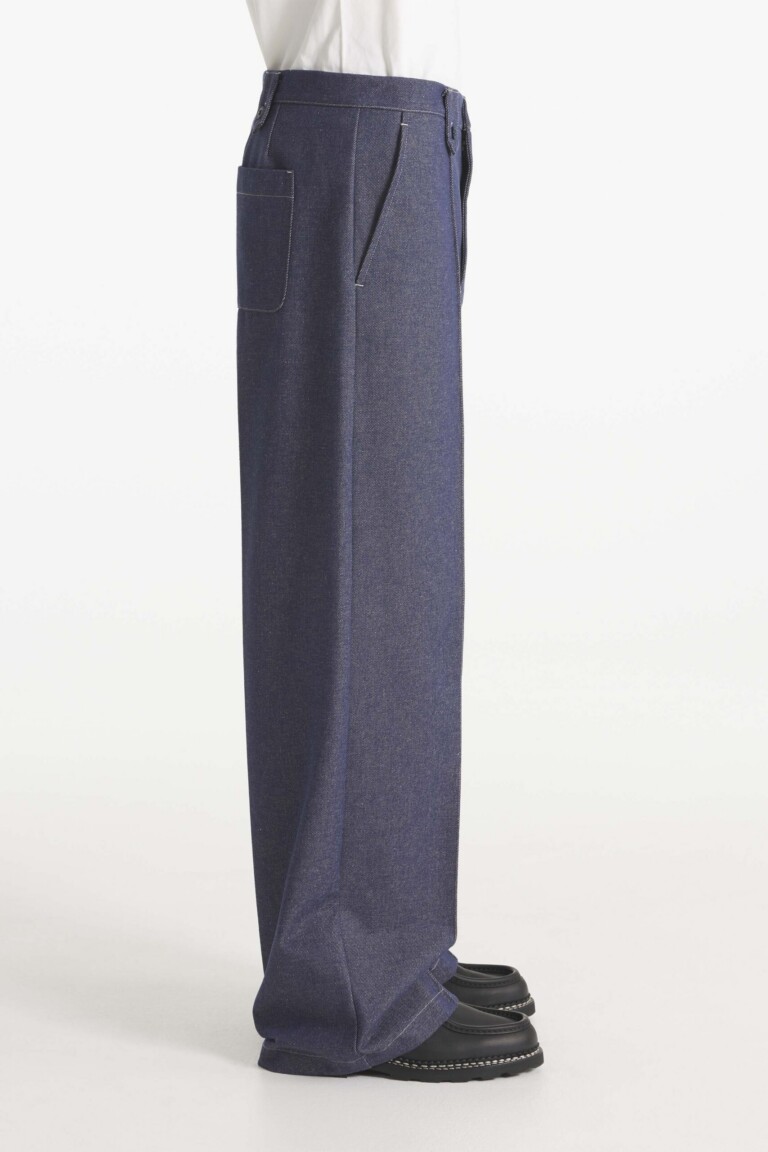 PIASTRO - PANTALON MARIN - MARINE, seconde vue