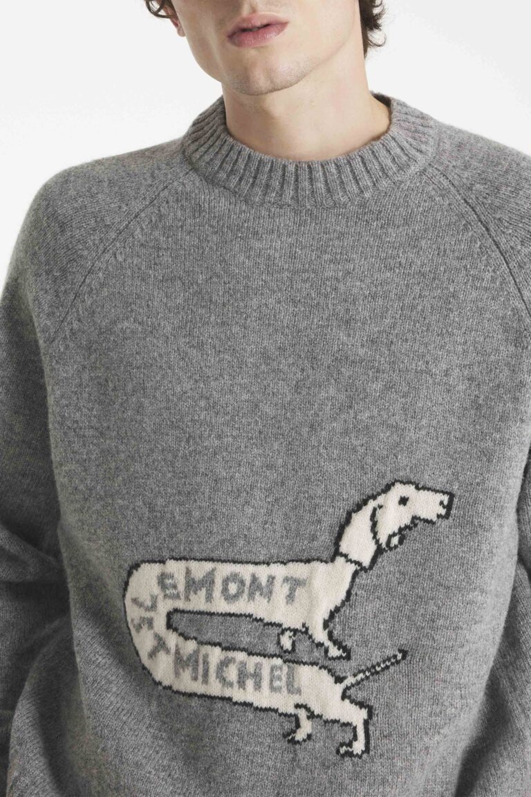 STRIKER - PULL EN JACQUARD - GRIS