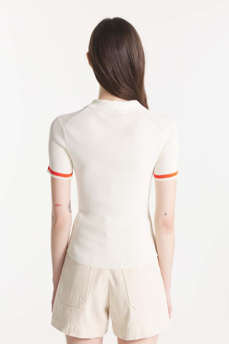 SELASTE - POLO - Offwhite, seconde vue