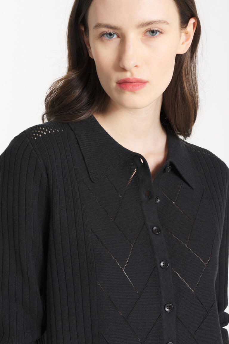 GRAZIA - GILET ÉLÉGANT - NOIR, seconde vue