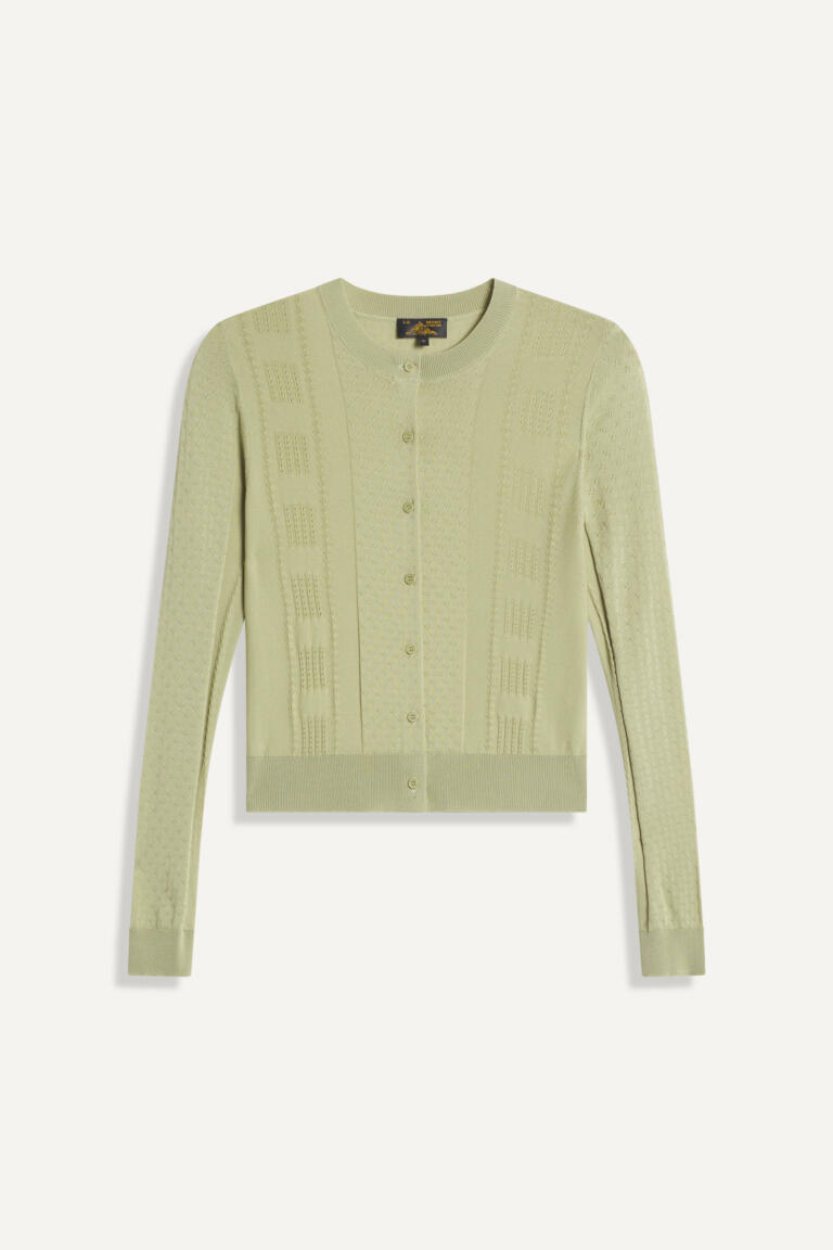 GRESSY - CARDIGAN - KAKI