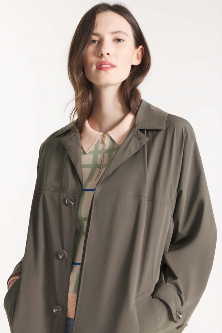 MARGIT - TRENCH - OLIVE, seconde vue