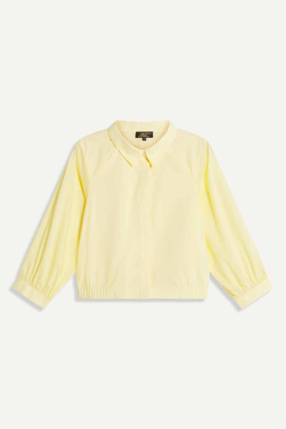 CACTUS - POPLIN SHIRT - 34, YELLOW