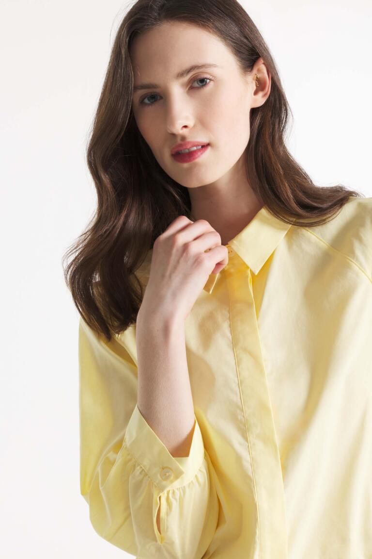 CACTUS - CHEMISE EN POPELINE - JAUNE, seconde vue