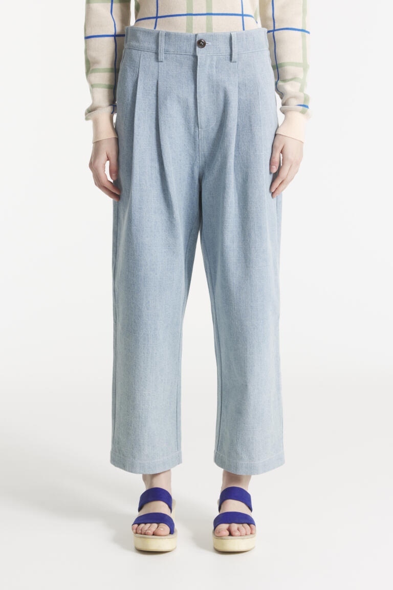 PETRINA - DENIM PANTS - BLUE, seconde vue