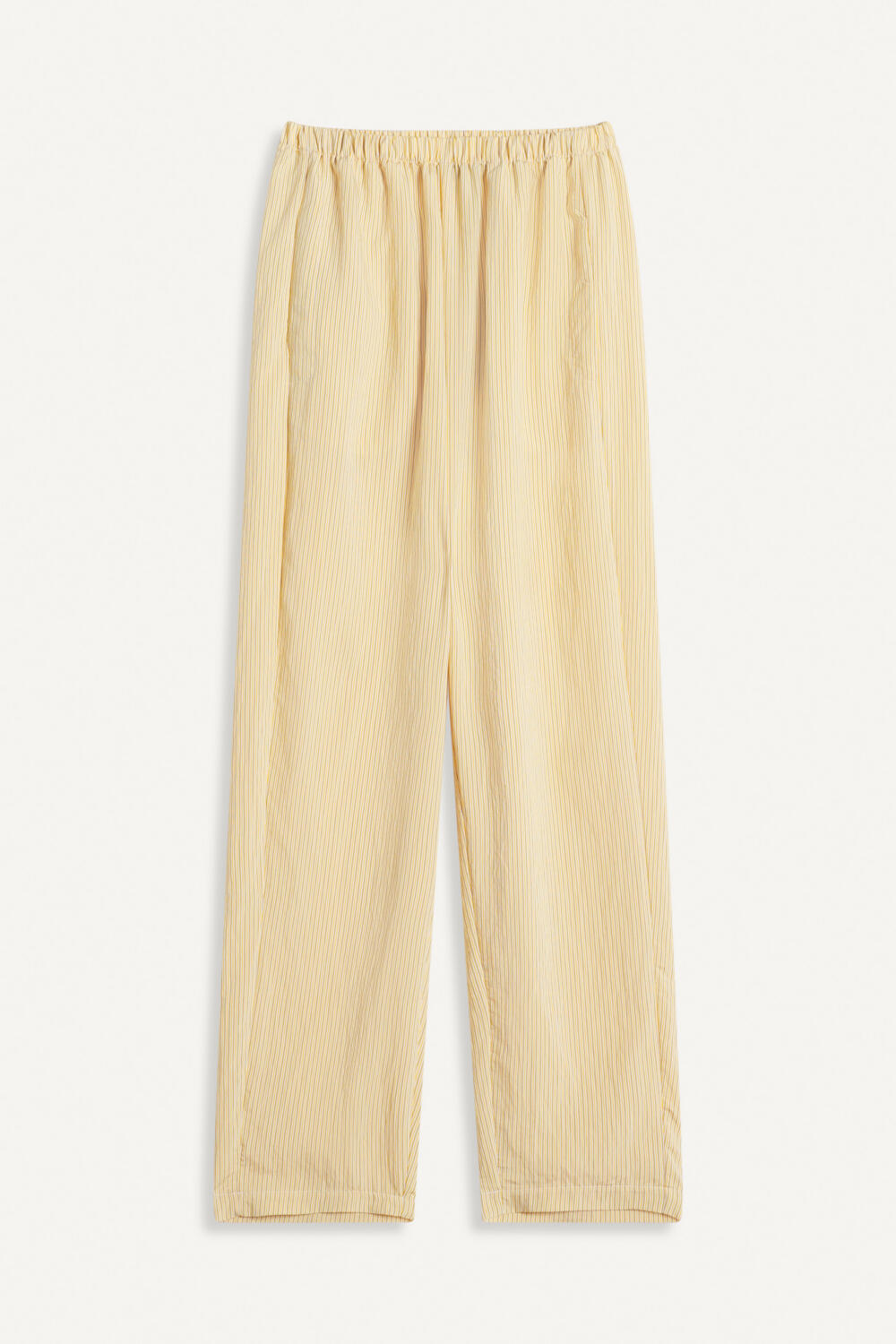 PONCIA - PANTALON FLUIDE - 34, JAUNE