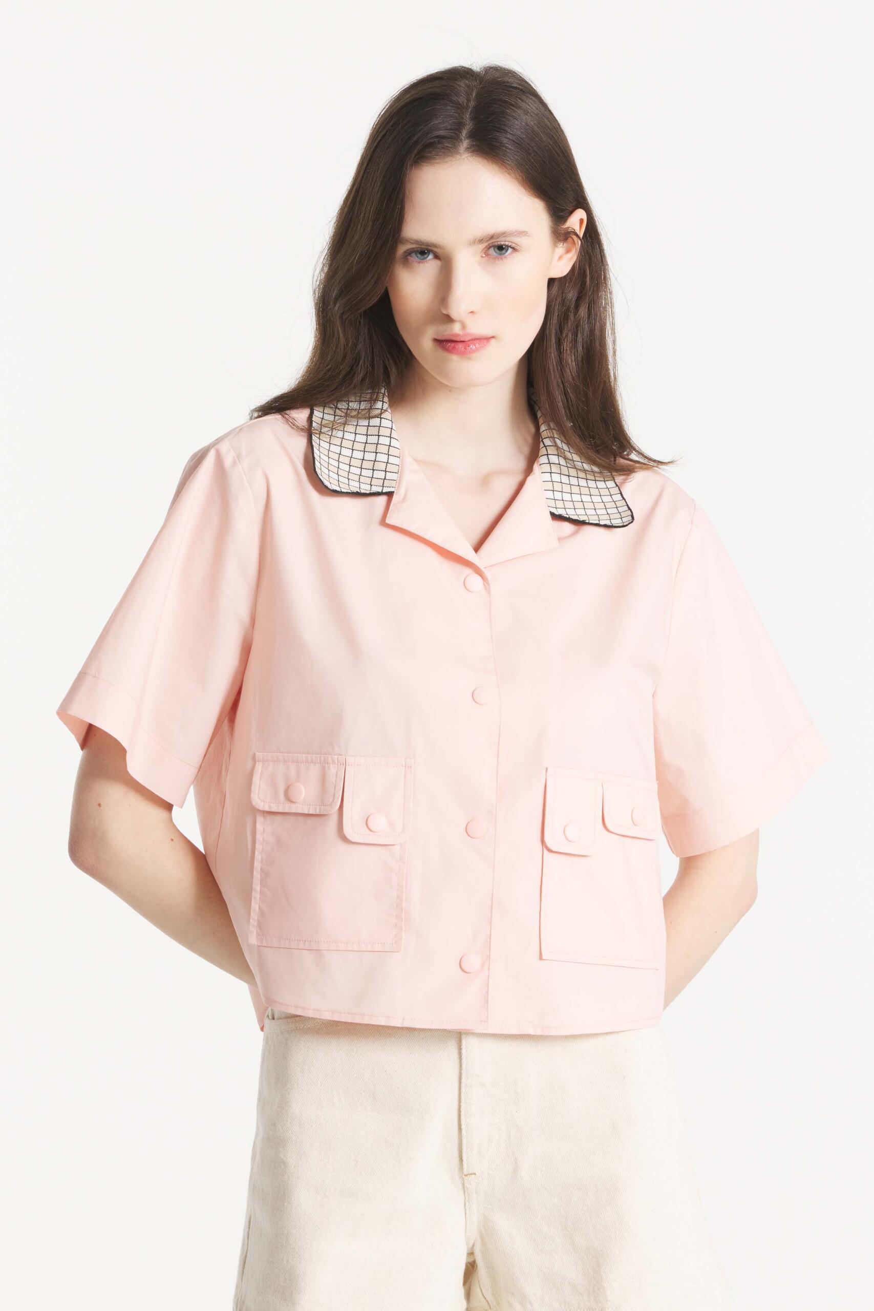 COPPA - CHEMISE COURTE - 38, ROSE
