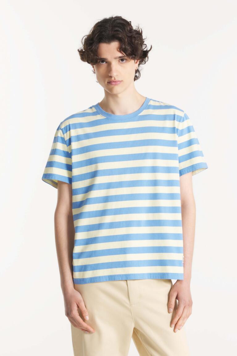 TWIN - T-SHIRT À RAYURES - yellow sky, seconde vue