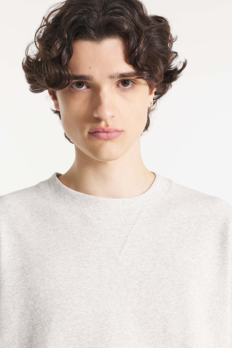 TOK - SWEAT VINTAGE - GRIS CLAIR, seconde vue