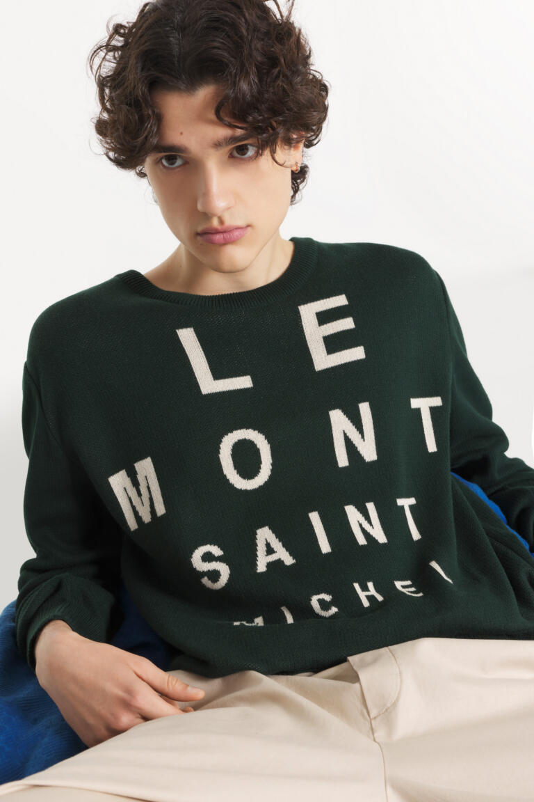 SORIAN - PULL MONOGRAME - VERT