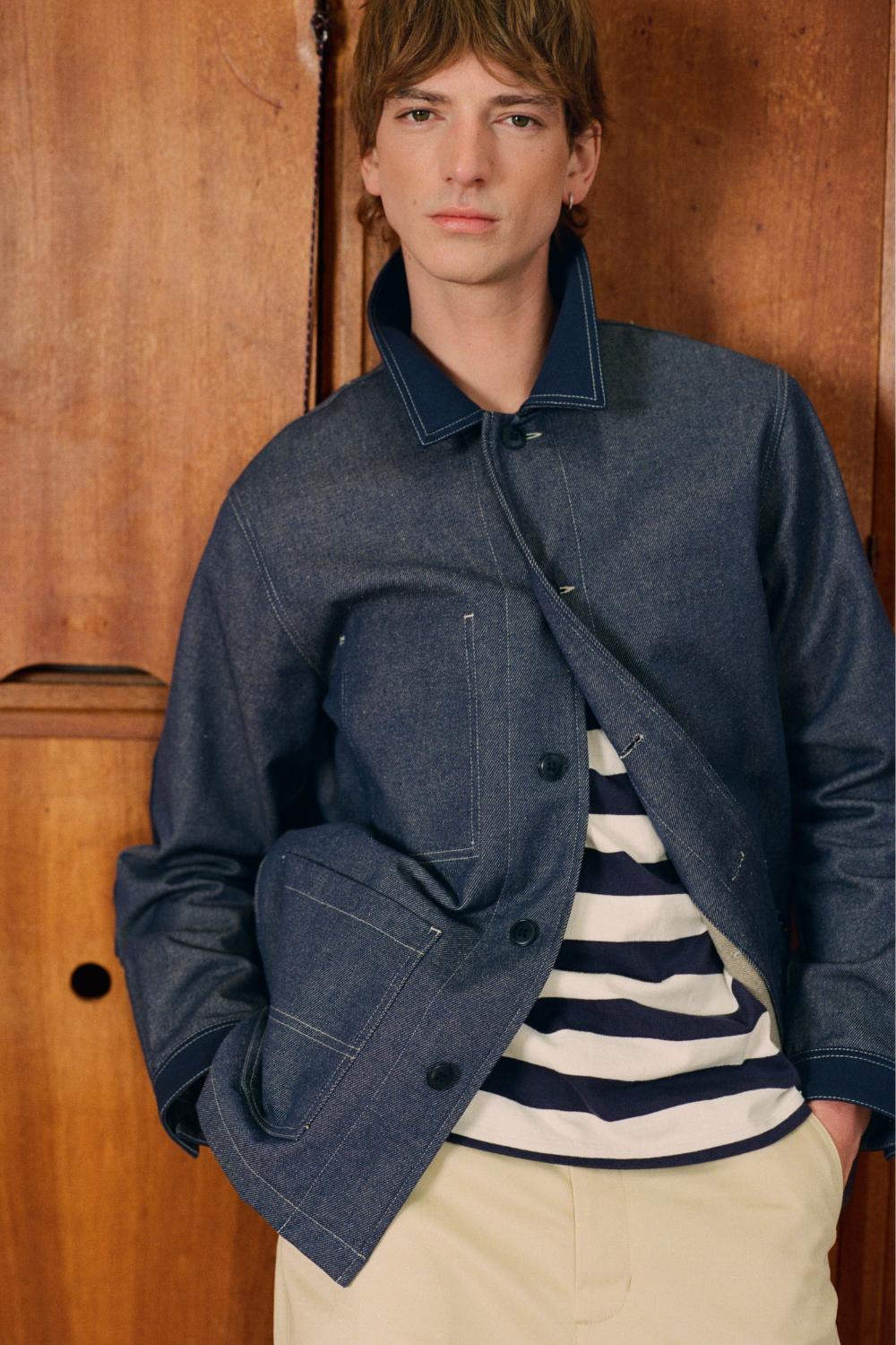 VERLIO - VESTE EN DENIM - S, DENIM